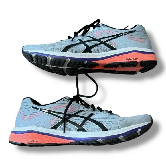 ASICS Gt-1000 8 Running Trainers 1012A460 Sneakers Shoes Activewear Women’s 11