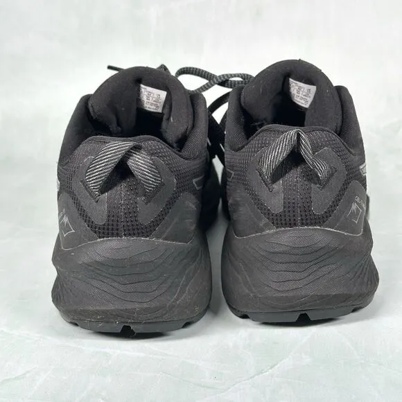 ASICS Shoes Women's Size 10 Gel-Trabuco 11 GTX Black/Carrier Grey Trail Running