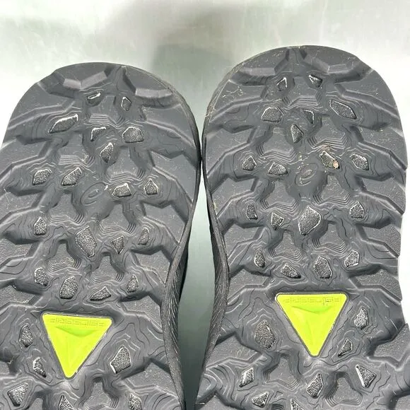 ASICS Shoes Women's Size 10 Gel-Trabuco 11 GTX Black/Carrier Grey Trail Running