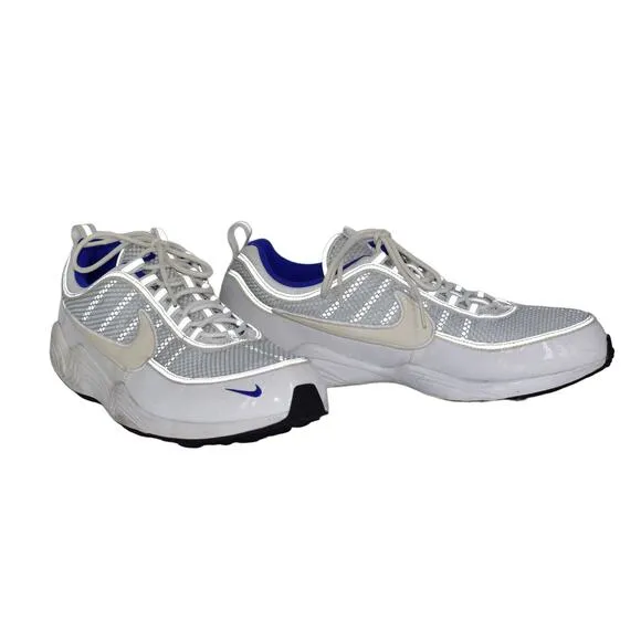 B0 Auth NIKE AIR ZOOM Spiridon 16 White Platinum Blue Shoes 926955-104 Size 14