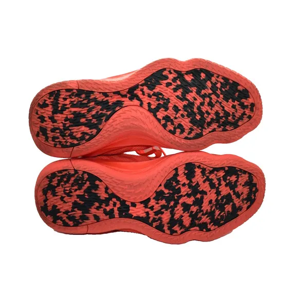 B5 Auth ADIDAS Dame 7 Fire Of Greatness Solar Red Neon Shoes FX7439 Size 12
