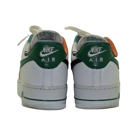 B5 Auth NIKE AIR FORCE 1 '07 LV8 EMB Wht/Malachite-Pearl Shoes DM0109-100 Size 9