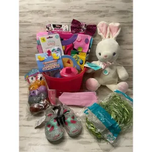Baby Girls Easter Gift Basket 6  months