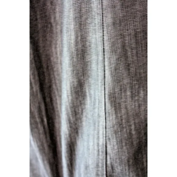 Baby O Skirt Womens sz 6 Black Denim Maxi Long A-Line