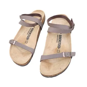 Birkenstock 41 US 10 Daloa Birko-Flor Sandal Clay Brown Leather Cork Comfort