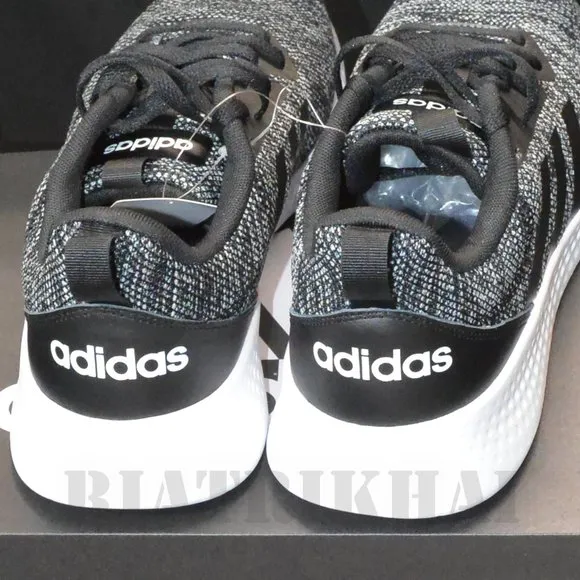 Black adidas Men's lace shoes