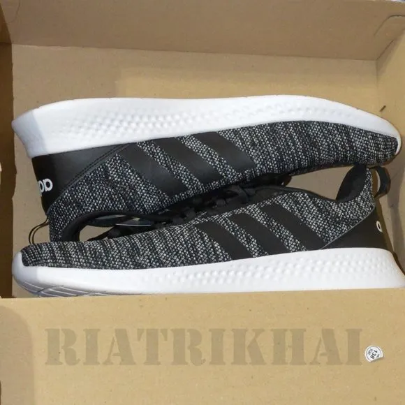 Black adidas Men's lace shoes