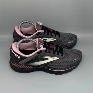 Brooks Adrenaline GTS22 Gray Pink Road Running Shoes 1203531B015 Women’s Sz 8.5