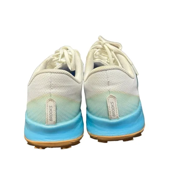 Brooks Catamount Trail Running Shoes White/Ice Blue 1103521D160 Men’s Size 14