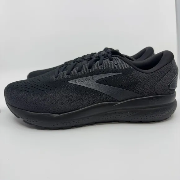 Brooks Ghost 16 Mens 13 4E EEEE Extra Wide Triple Black Road Running Neutral