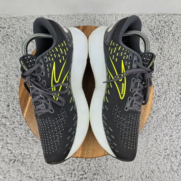 Brooks Glycerin 20 Black Athletic Gym Lifestyle Road Running Shoes Mens 9.5 D