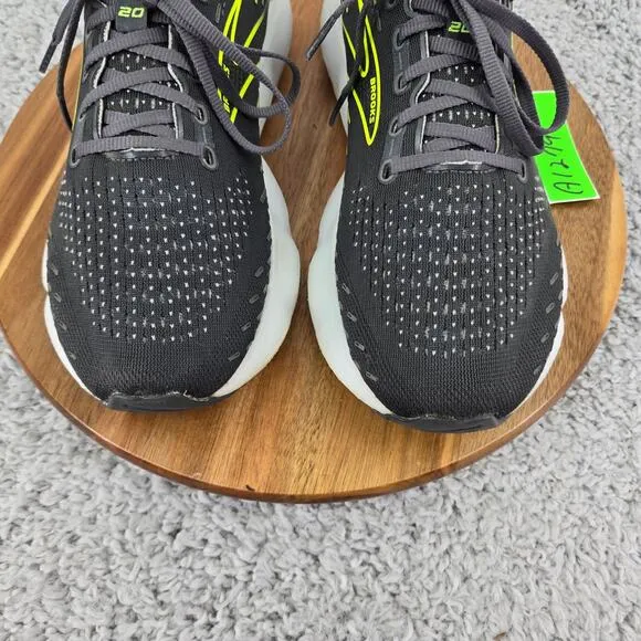 Brooks Glycerin 20 Black Athletic Gym Lifestyle Road Running Shoes Mens 9.5 D