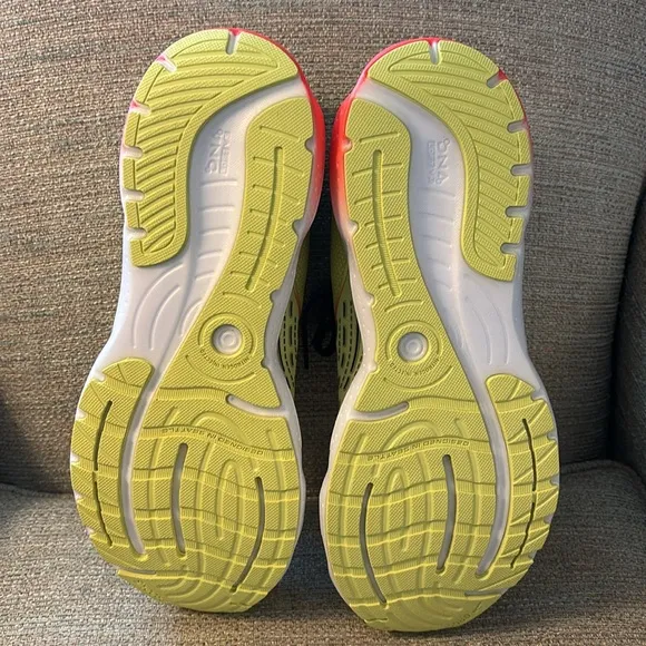 Brooks Glycerin 20 LIME / RED / EBONY Cushion Road Running Shoes Men’s size 11