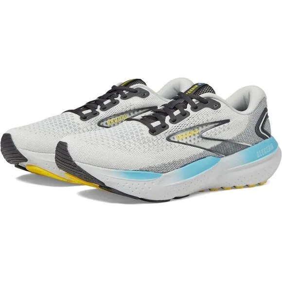 Brooks Glycerin 21 Men's Running Shoes – White &amp; Blue – Size 10 – Brand New with