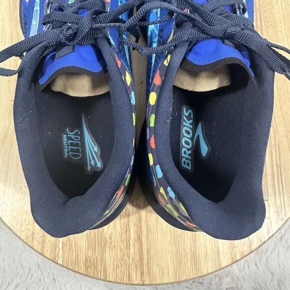 Brooks Men's 11.5 D‎ Blue Peacoat Launch 9 Road Running Shoes 1103861D462