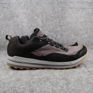 Brooks Shoes Mens 11.5 Athletic Sneaker Trail Running Cascadia 14 Trainer Grey