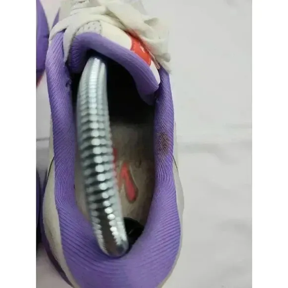 Brooks Womens Adrenaline GTS 22 Road Running Shoes White Coral Purple Size 9.5