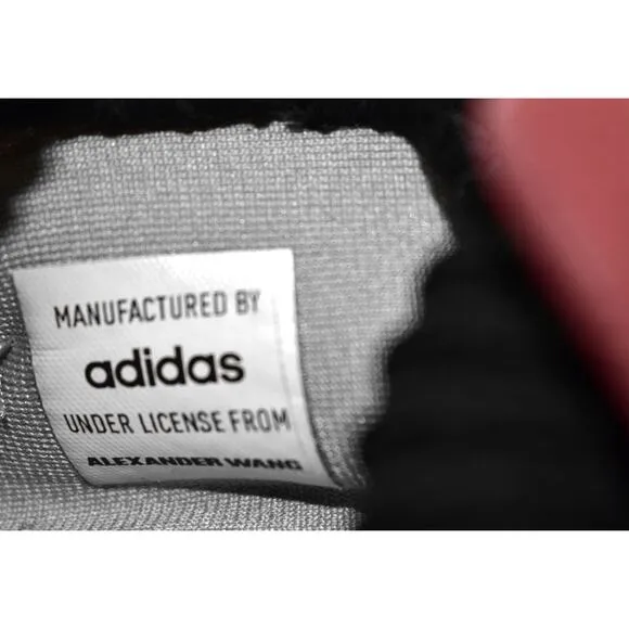 C0 Auth ADIDAS AW RUN ALEXANDER WANG Grey/Black Sneaker Shoes CM7826 Size 9 $230