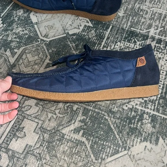 Clarks Men's Shacre II Step Shoes in navy size 11