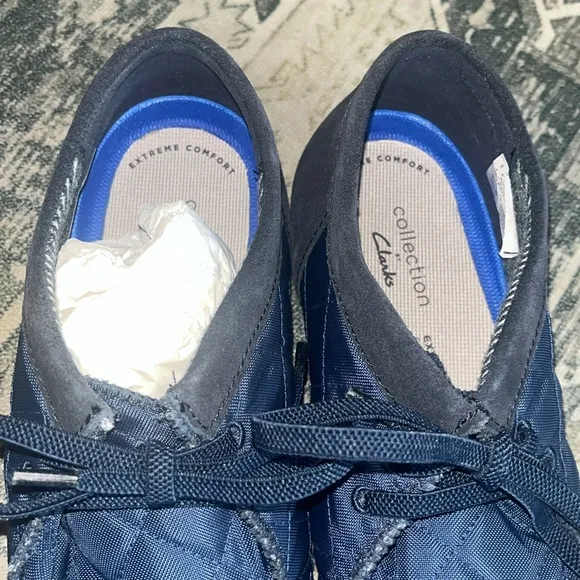 Clarks Men's Shacre II Step Shoes in navy size 11