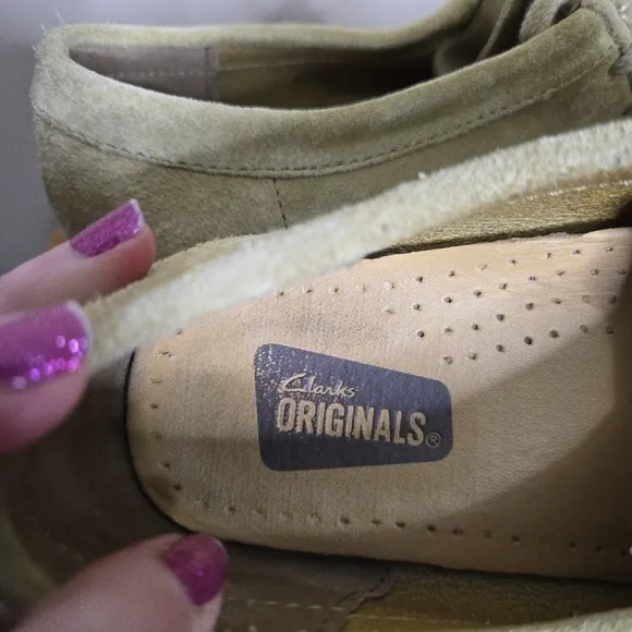 Clarks Originals Suede Lace Up Shoes