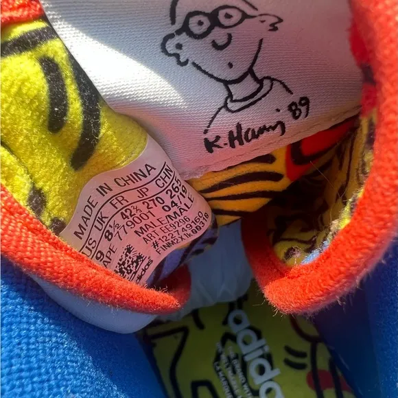 CLEAN Adidas Rivalry x Keith Haring Size 10.5 Womens shoes