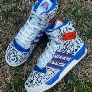CLEAN Adidas Rivalry x Keith Haring Size 10.5 Womens shoes