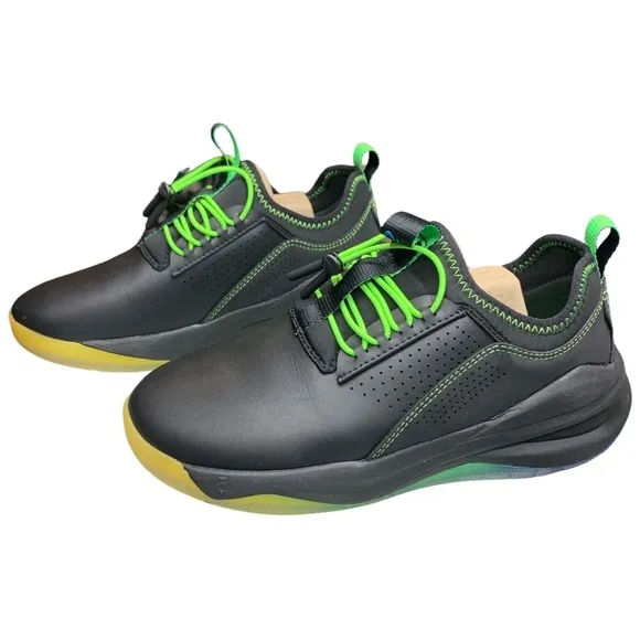 Clove Limited Edition Lunar Fade Nurse Shoes Women’s Size 5 Black Yellow Green