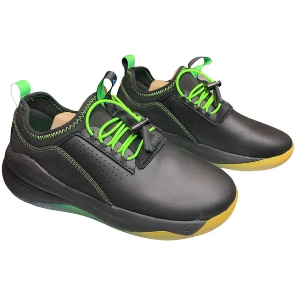 Clove Limited Edition Lunar Fade Nurse Shoes Women’s Size 5 Black Yellow Green