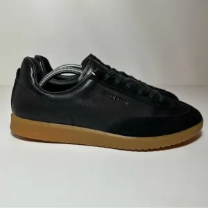 Cole Haan GrandPro Turf Leather Sneakers C29162 Mens Size 11.5W Black Gum Soles