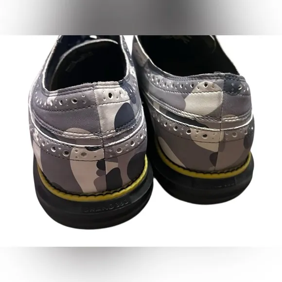 Cole Haan Originalgrand Wing Golf Oxford Camo Spike-less Men’s Shoes Size 10.5