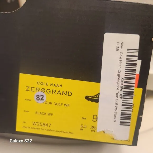 Cole Haan ZeroGrand Tour Golf Shoes. Men's. Size 9. NIB.