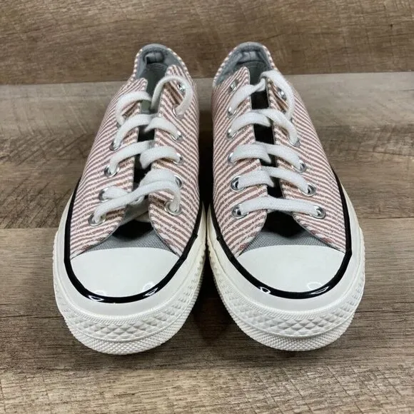 Converse Chuck 70 Crafted Stripe Clay Womens Sz 6.5 Shoes A00474C Sneakers NEW