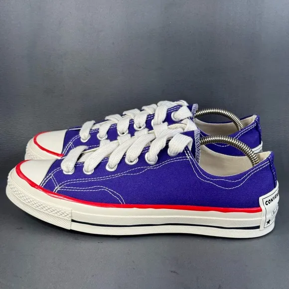 Converse Chuck 70 Ox Court Purple/Egret/Red sneaker shoes men’s size 10.5