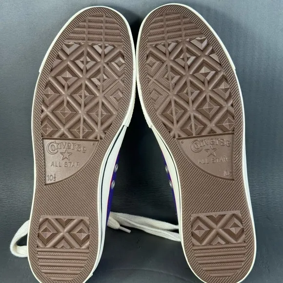 Converse Chuck 70 Ox Court Purple/Egret/Red sneaker shoes men’s size 10.5
