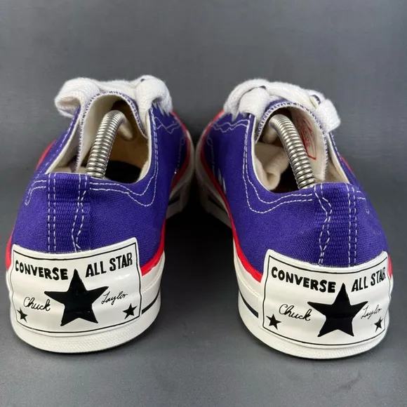 Converse Chuck 70 Ox Court Purple/Egret/Red sneaker shoes men’s size 10.5