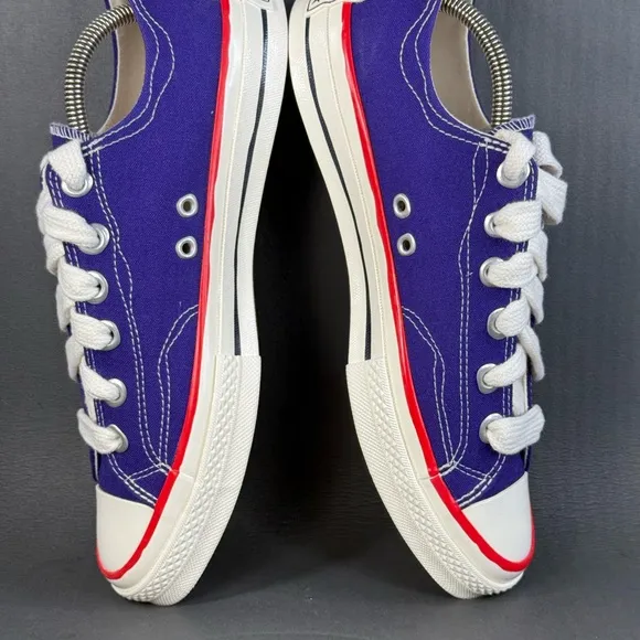 Converse Chuck 70 Ox Court Purple/Egret/Red sneaker shoes men’s size 10.5