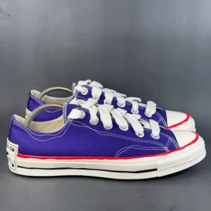 Converse Chuck 70 Ox Court Purple/Egret/Red sneaker shoes men’s size 10.5