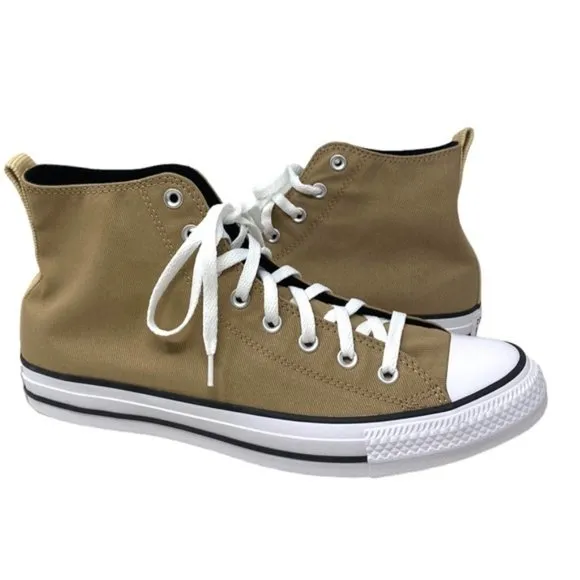 Converse Chuck Taylor High Top Shoes For Men Canvas Nomad Khaki Sneakers A02780F