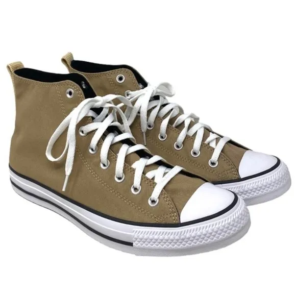 Converse Chuck Taylor High Top Shoes For Men Canvas Nomad Khaki Sneakers A02780F