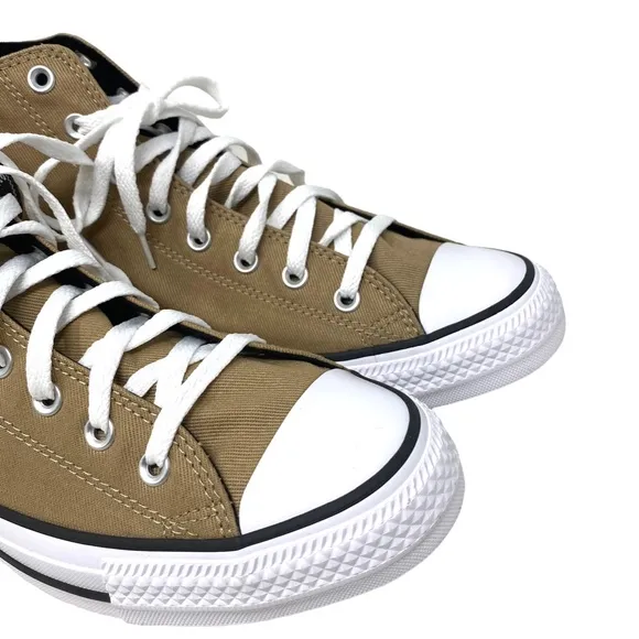 Converse Chuck Taylor High Top Shoes For Men Canvas Nomad Khaki Sneakers A02780F