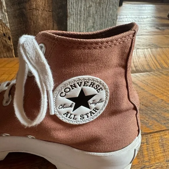 Converse Chuck Taylor high tops with lug sole Mineral Clay color Size 9