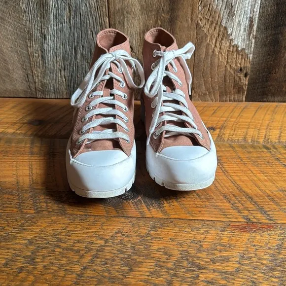 Converse Chuck Taylor high tops with lug sole Mineral Clay color Size 9