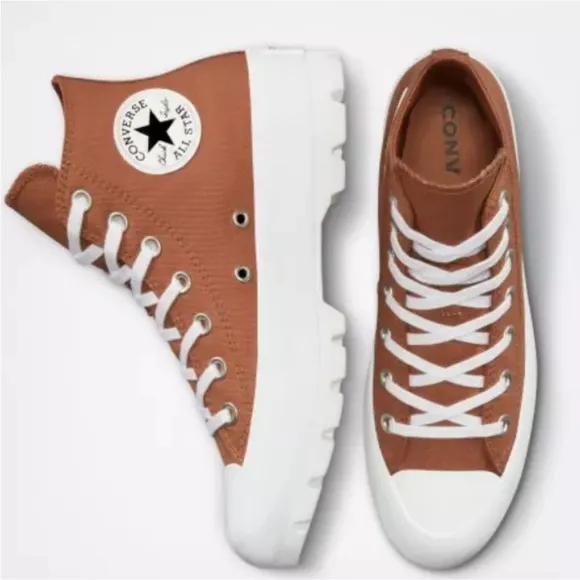 Converse Chuck Taylor high tops with lug sole Mineral Clay color Size 9
