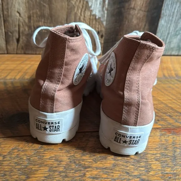 Converse Chuck Taylor high tops with lug sole Mineral Clay color Size 9