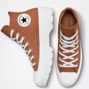 Converse Chuck Taylor high tops with lug sole Mineral Clay color Size 9