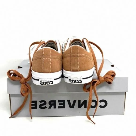 Converse Cons One Star Pro Ox Shoes Men Size Sneakers A03291C Clay Mineral Suede