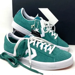 Converse Cons PL Vulc Pro Low Top Shoes Suede Women Green Suede Sneakers A02134C