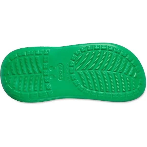 Crocs Adult Unisex Grass Green Crush Boots Shoes Ankle Rain Womens 9 Mens 8