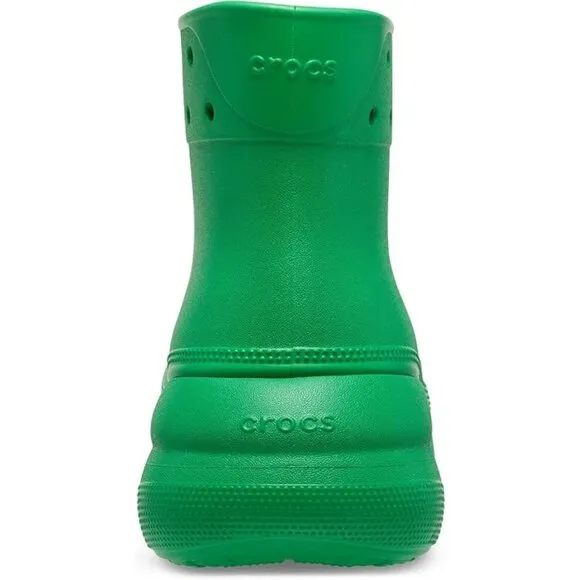 Crocs Adult Unisex Grass Green Crush Boots Shoes Ankle Rain Womens 9 Mens 8